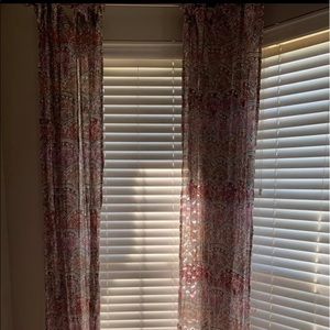 Cost Plus World Market Accents World Market Crinkle Curtains Set